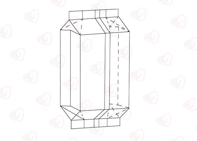 센터 씰 파우치 백 모델
