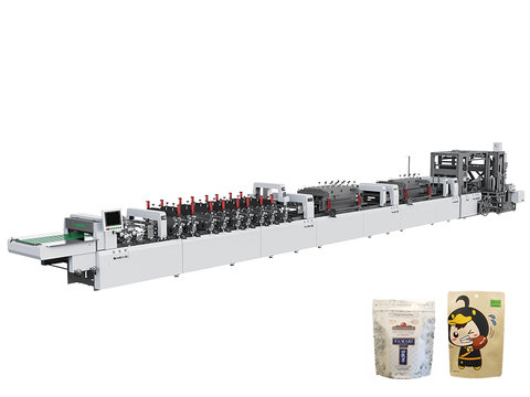 지퍼 제작 기계를 갖춘 고속 스탠딩 파우치