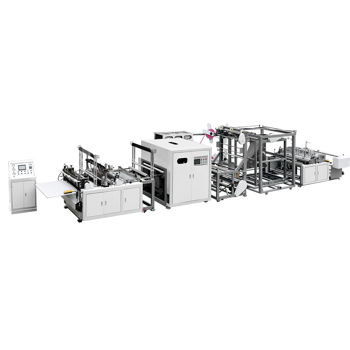 OYANG 15 C700/800 부직포 D-Cut 가방 제작 기계